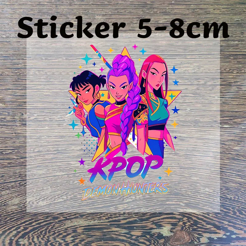 Kpop Demon Hunters Kawaii Chest Pack Rumi Huntrix Backpack Kids Shoulder Bag Pouch