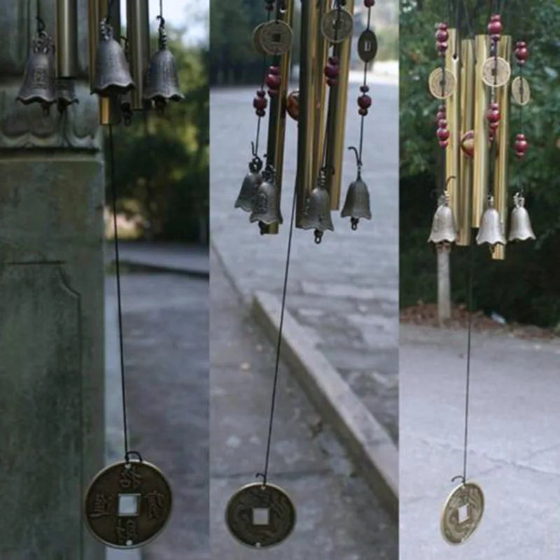 Wind Chimes Tubes Bell Wind Chime Garden Wall Hanging Decoration