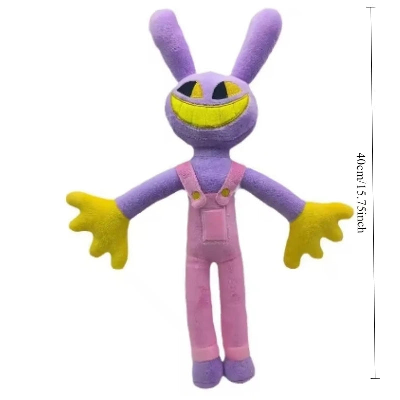 The Amazing Digital Circus Maid Jax Plush Pomni Caine Plushie Glitch Soft Toy