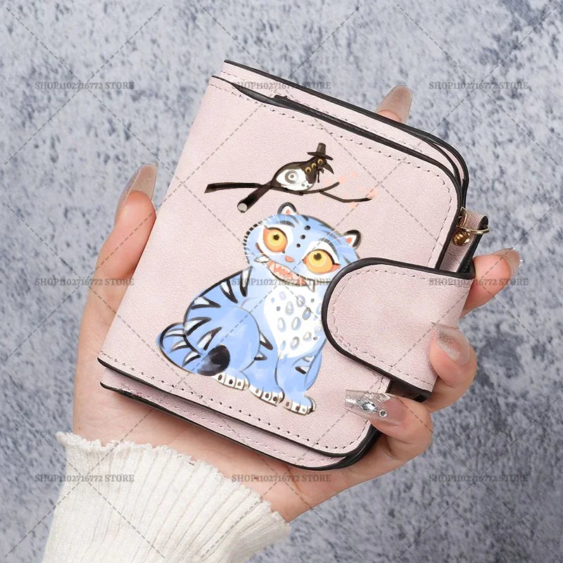 KPop Demon Hunters Leather PU Wallet Card Holder Purse Huntrix Saja Boys Rumi Merch Gifts