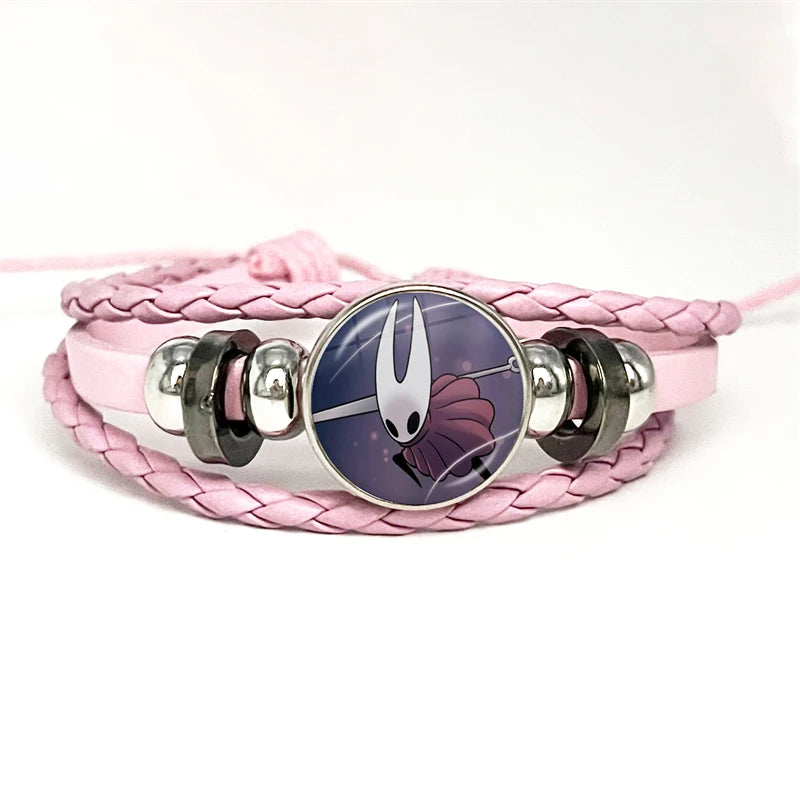 Hollow Knight Silksong Leather Bracelets Gamer Merch Gaming Jewellery Gifts Men