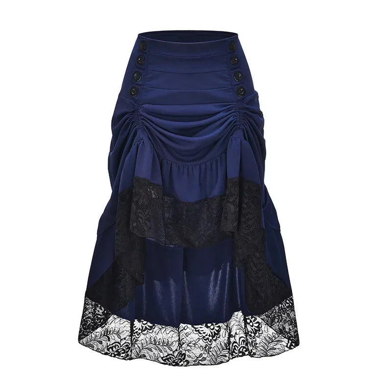 Steampunk Gothic Victorian Lace Skirt