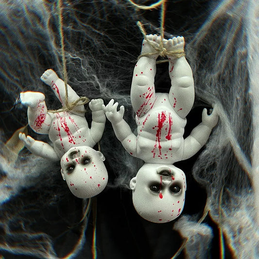 Scary Zombie Baby Halloween Horror Ornament Hanging Decoration