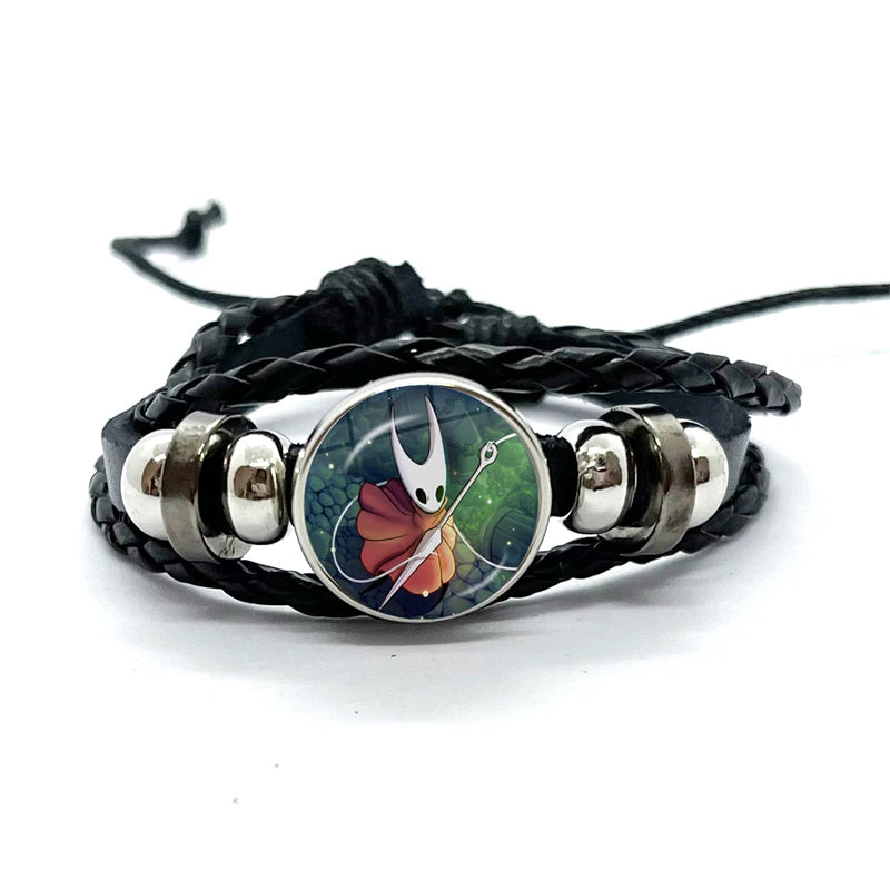 Hollow Knight Silksong Leather Bracelets Gamer Merch Gaming Jewellery Gifts Men