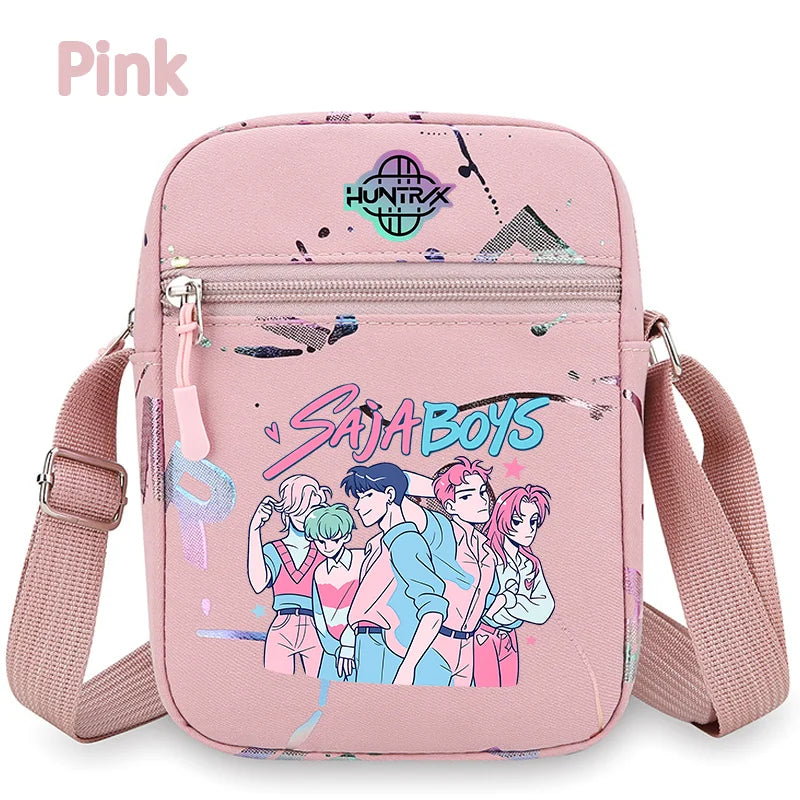 Kpop Demon Hunters Crossbody Bag HUNTRIX Backpack Rumi Pouch Bag