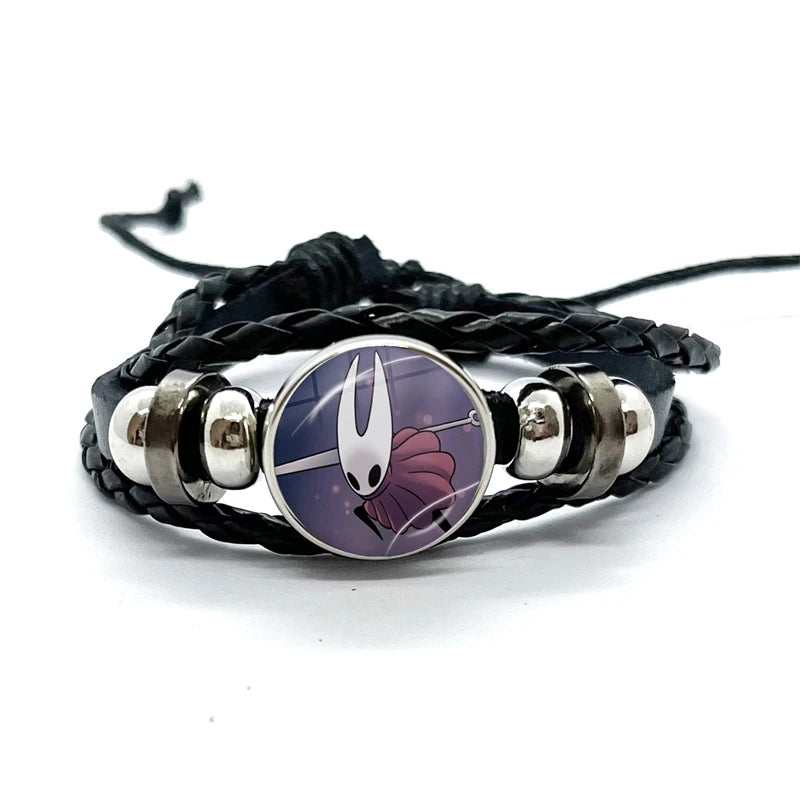 Hollow Knight Silksong Leather Bracelets Gamer Merch Gaming Jewellery Gifts Men