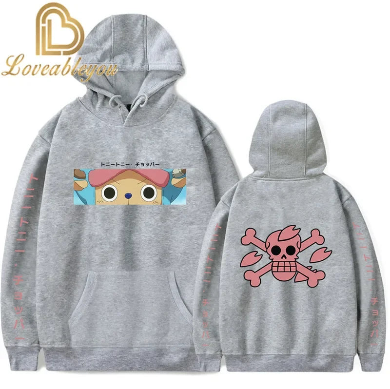 One Piece Manga Straw Hat Pirates Hoodie Sweatshirt Anime Monkey D. Luffy Merch