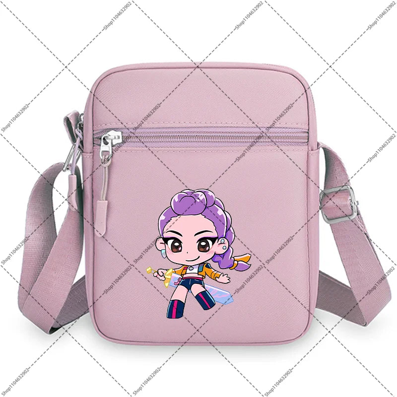 Kpop Demon Hunters Purse Crossbody Bags Shoulder Bag Huntrix Merch Gifts Hand Bag