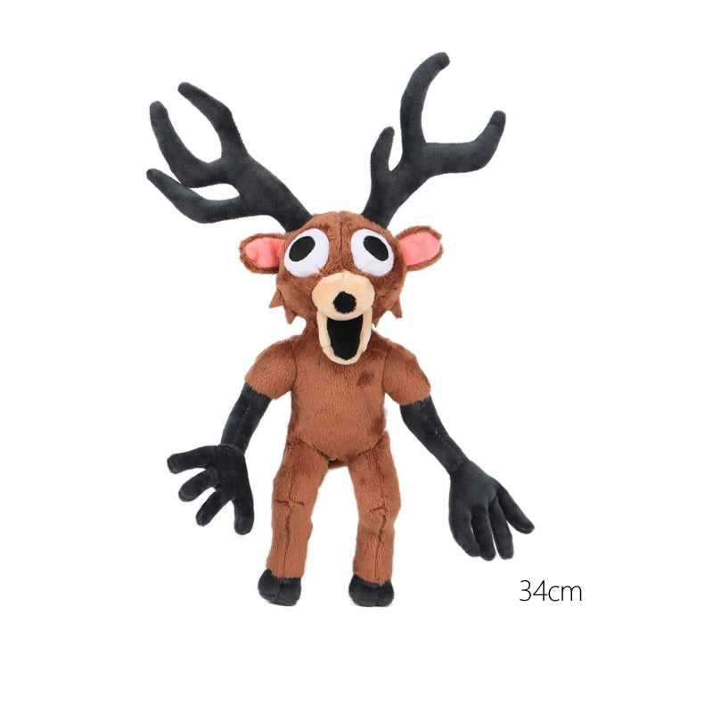 99 Nights in The Forest Deer Baby Plush Toy Gamer Plushie Bat Soft Toys