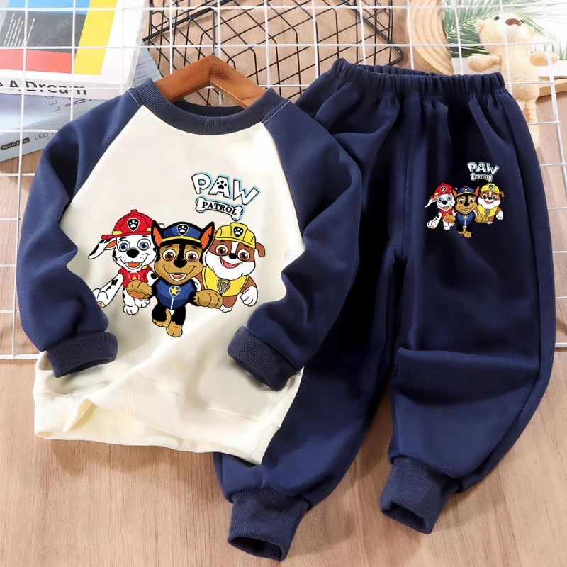 Paw Patrol Kids Sport Clothes Sets Boys Tracksuit Joggers Jogging Trousers Chase Marshall