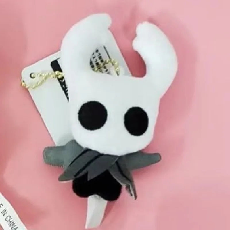 Hollow Knight Silksong Plush Keychain Cute Bug Knight Doll Backpack Charm Plushie