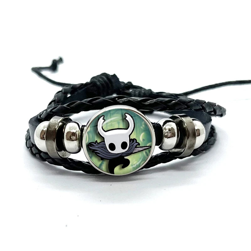 Hollow Knight Silksong Leather Bracelets Gamer Merch Gaming Jewellery Gifts Men