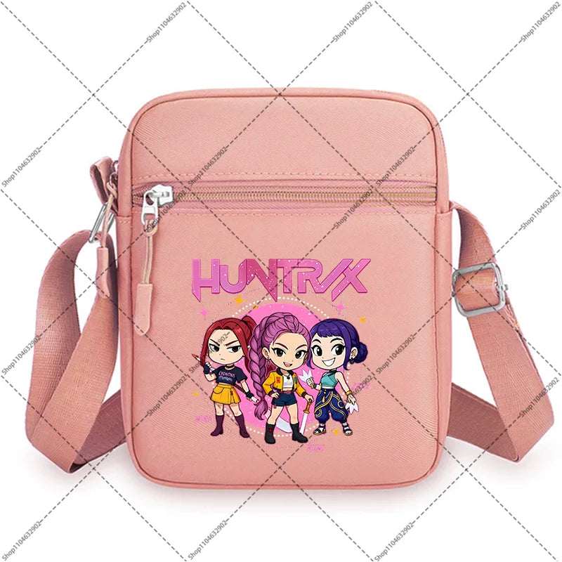 Kpop Demon Hunters Purse Crossbody Bags Shoulder Bag Huntrix Merch Gifts Hand Bag