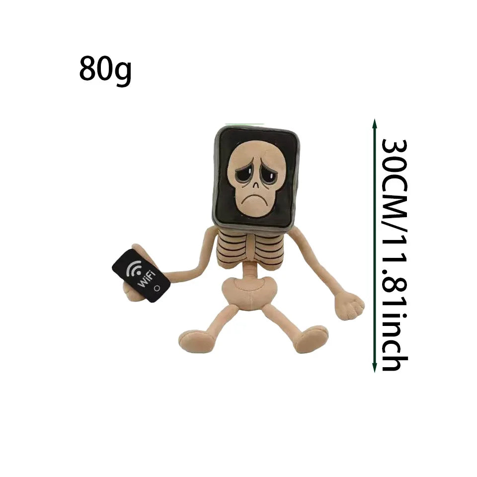 Pot Hotspot Steal A Brainrot Secret Plush - Cute Skeleton Stuffed Toy Roblox Gaming Gamer Gifts
