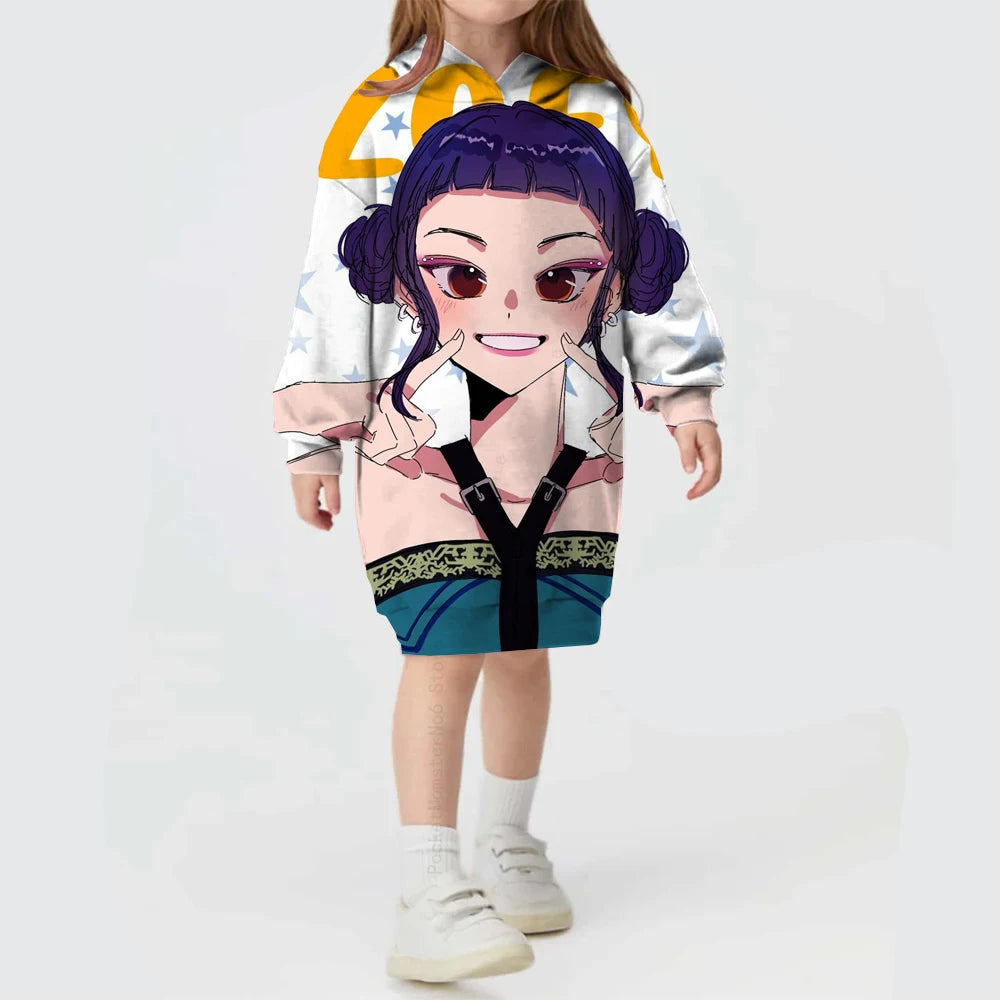 KPop Demon Hunters Huntrix Dress Long Jumper Sweater K-pop clothes