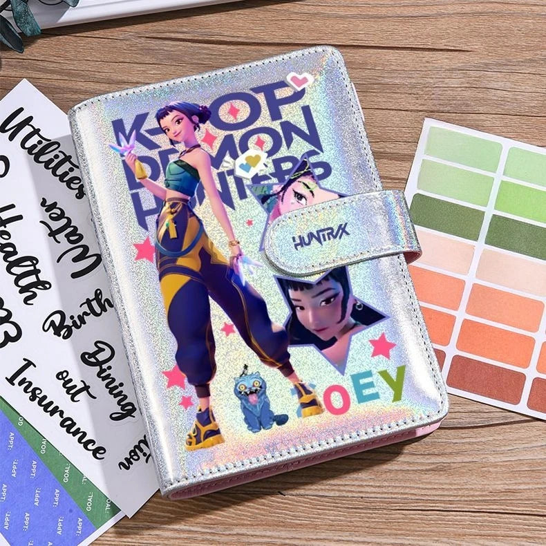 KPop Demon Hunters Rumi Mira Zoey Notebook Diary Journal Huntrix Gifts Merch