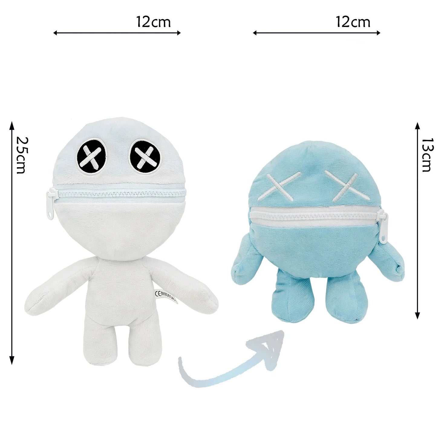 Wrongside Outimals Plush Poppy Playtime Chapter 5 Plushies Toys Chum Chompkins Lily Lovebraids Prototype