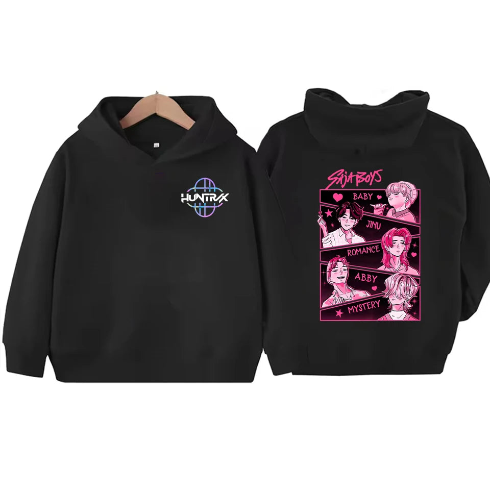 Saja Boys Derpy Tiger Hoodie Movie KPop Demon Hunters Huntrix Jumper Sweater