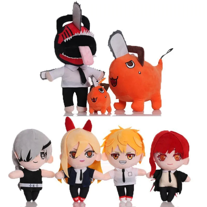 Chainsaw Man Plush Toy Doll Chain Saw Man Pochita Power Plushie Denji Makima Beam