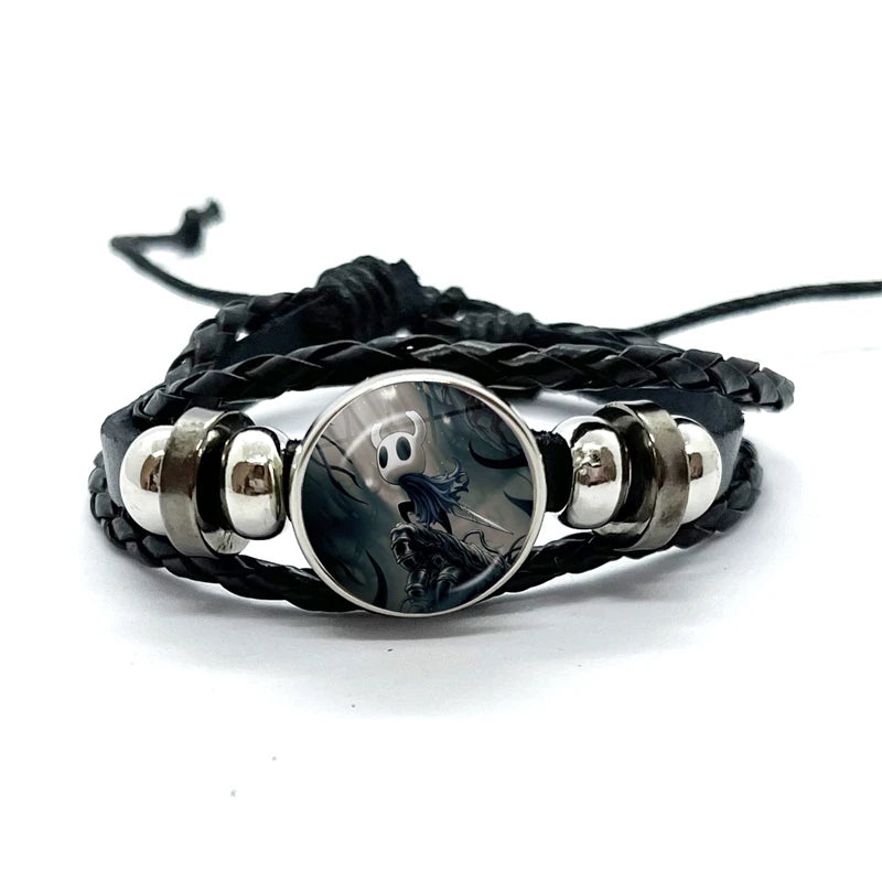 Hollow Knight Silksong Leather Bracelets Gamer Merch Gaming Jewellery Gifts Men