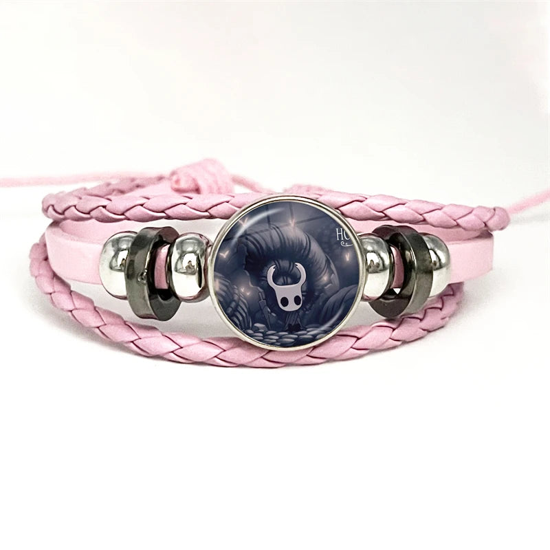 Hollow Knight Silksong Leather Bracelets Gamer Merch Gaming Jewellery Gifts Men