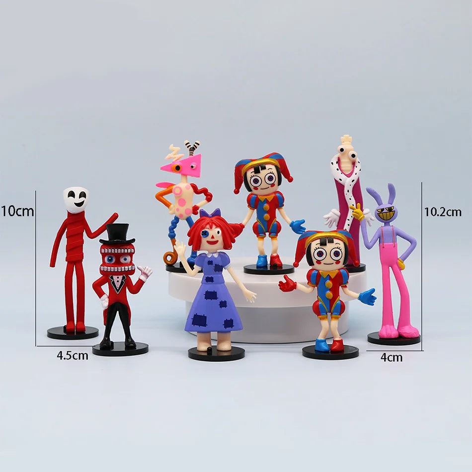 The Amazing Digital Circus Figures Pomni Jax Ragatha Model Toy Glitch Productions Doll