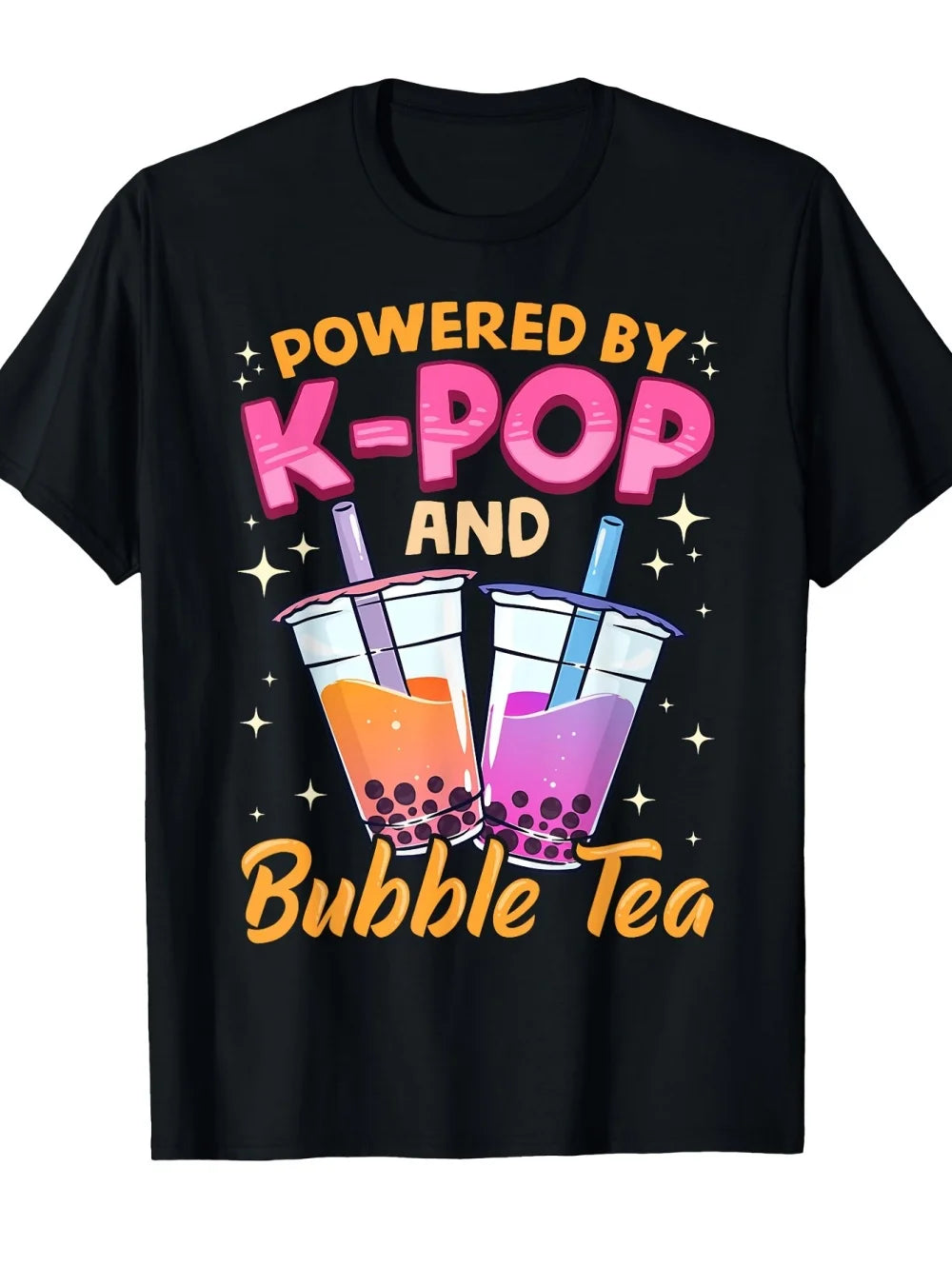 Soda Pop T-Shirt Saja Boys KPop Demon Hunters Clothes Summer Top