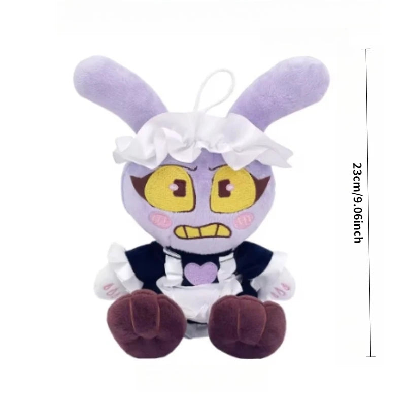 The Amazing Digital Circus Maid Jax Plush Pomni Caine Plushie Glitch Soft Toy