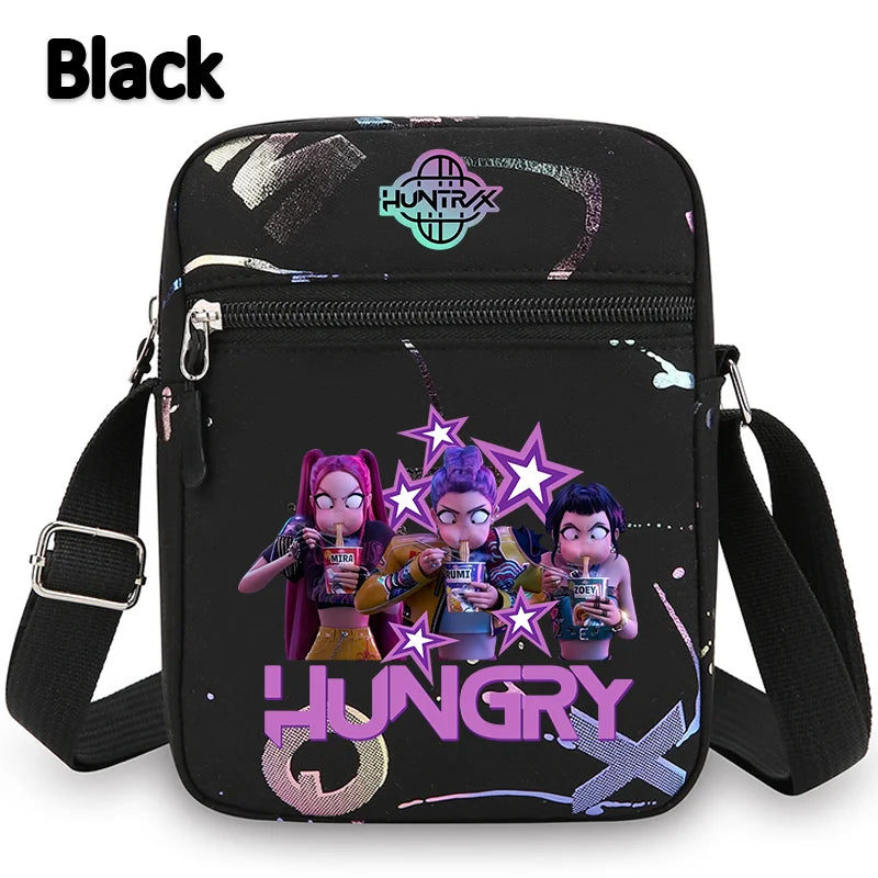 Kpop Demon Hunters Crossbody Bag HUNTRIX Backpack Rumi Pouch Bag