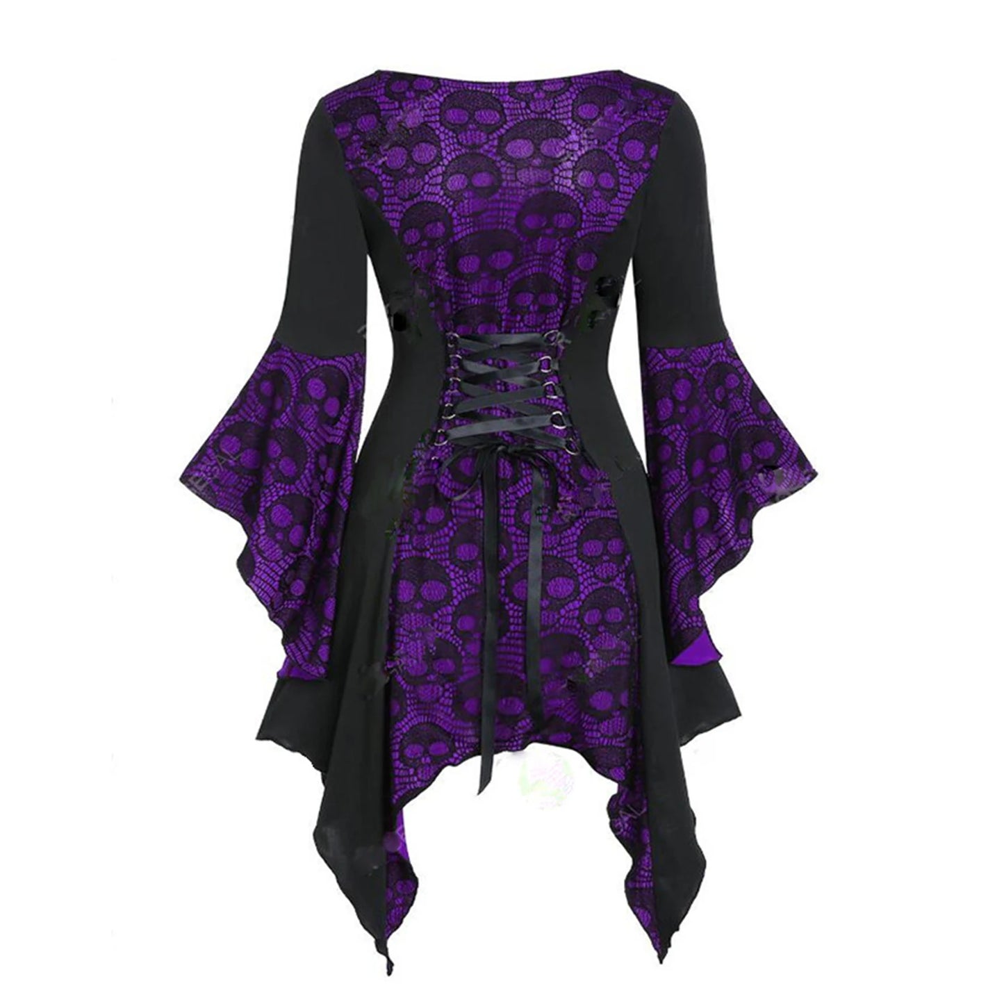 Sexy Victorian Vampire Gothic Waistcoat Witch Halloween Dress Fancy Dress Costume