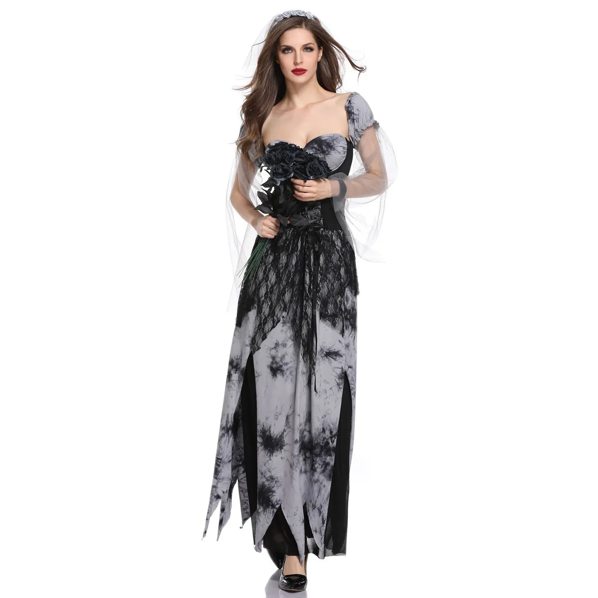 Ghost Ghost Dead Bride Halloween Fancy Dress Costume