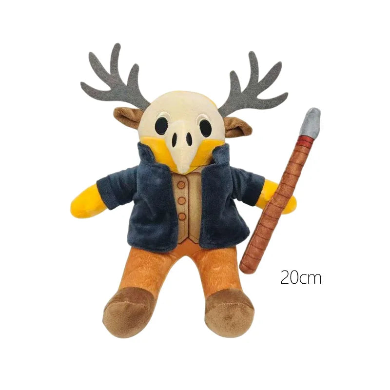 99 Nights in The Forest Deer Baby Plush Toy Gamer Plushie Bat Soft Toys