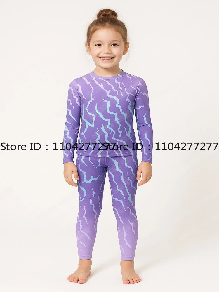 KPop Cosplay Devil Tattoo Pyjamas Demon Hunters Patterns Costume Pajamas Nightwear