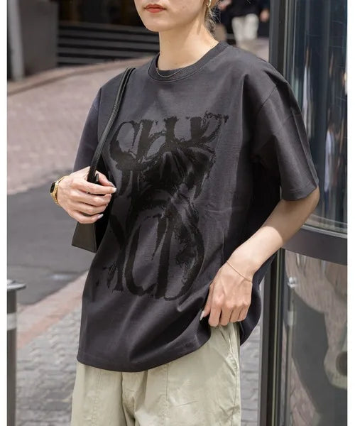 Gothic Printed Pattern Oversized Unisex TShirt
