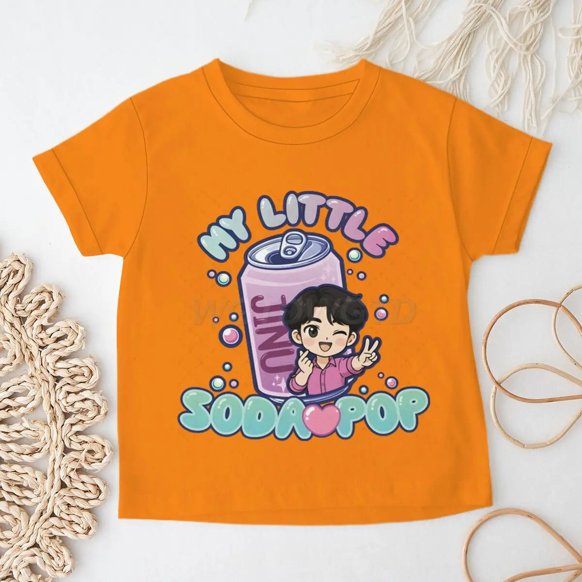 Kpop Demon Hunters Saja Boys Soda Pop Jinu Girls Boys T-shirt Tops