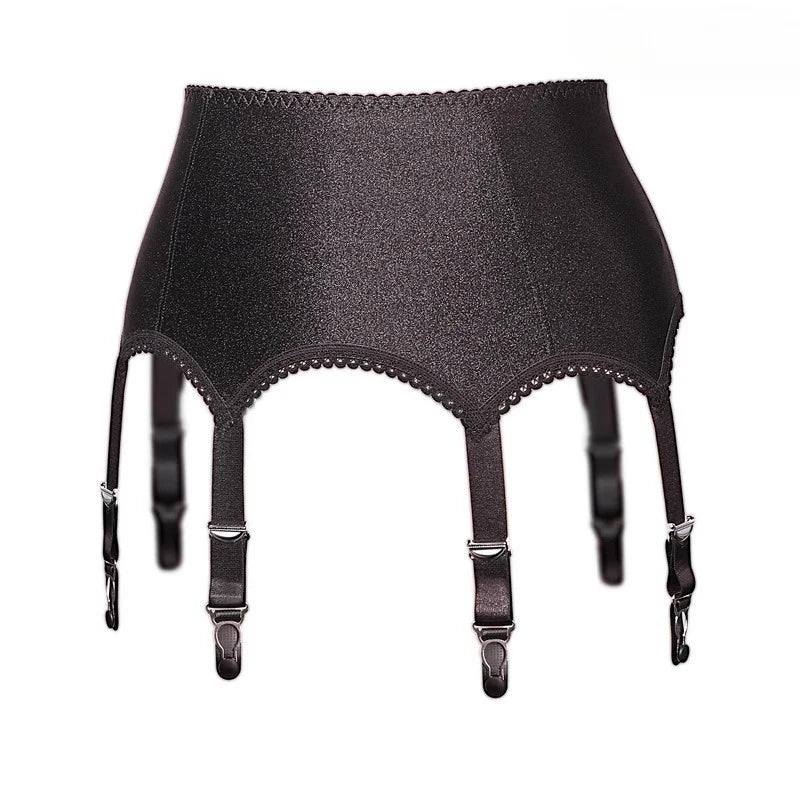 Sexy Gothic Metal Clip Garter Stockings Suspender Belt Erotic Lingerie Pole Dance Burlesque