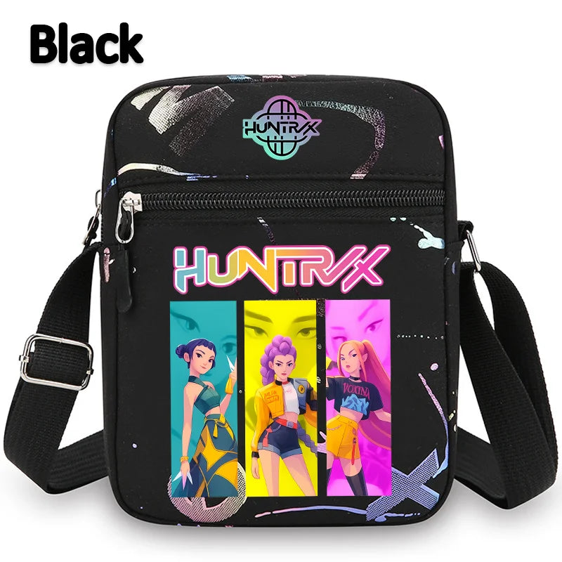 Kpop Demon Hunters Crossbody Bag HUNTRIX Backpack Rumi Pouch Bag