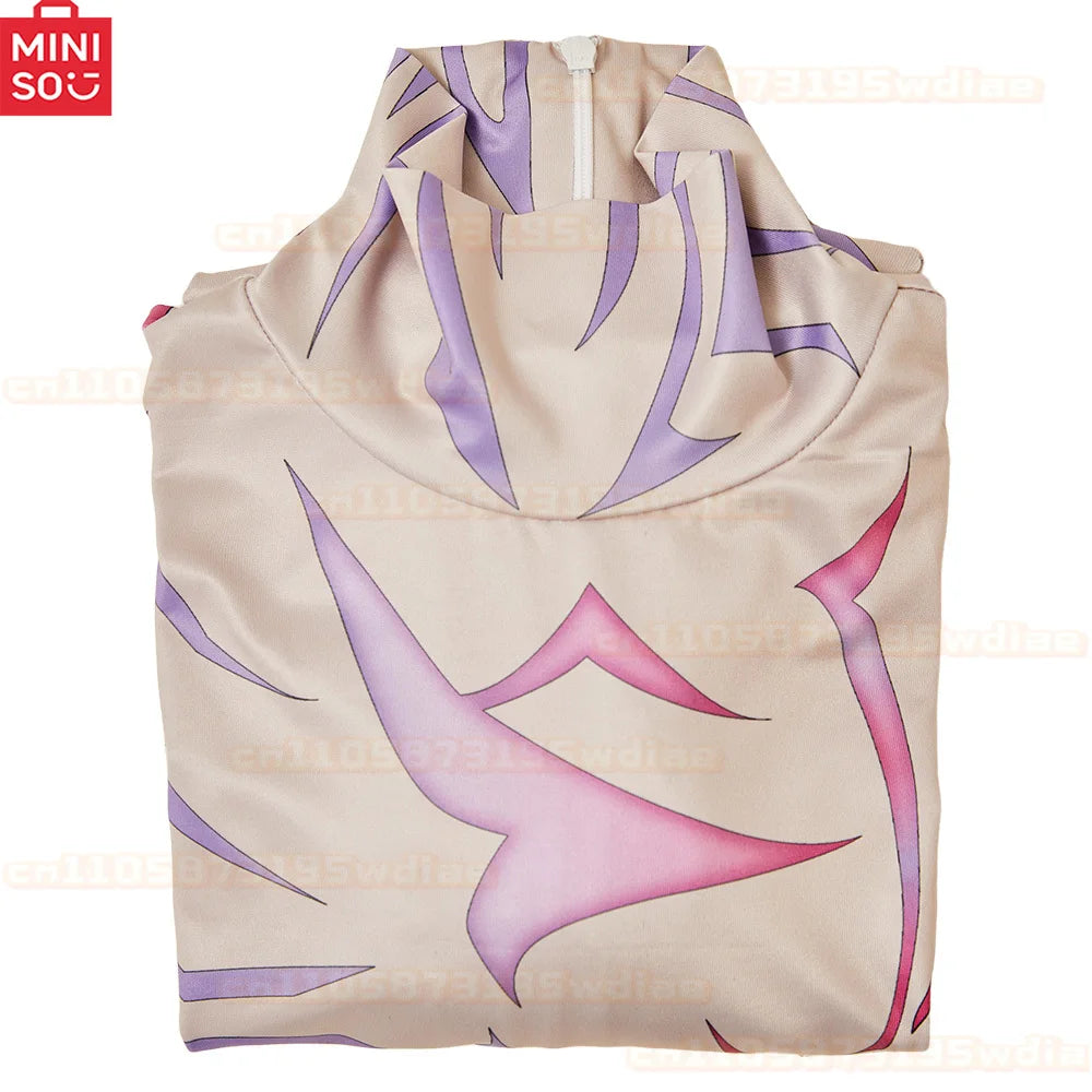 KPop Demon Hunters Rumi Jinu Cosplay Demon Patterns Fancy Dress Costume Child Adult