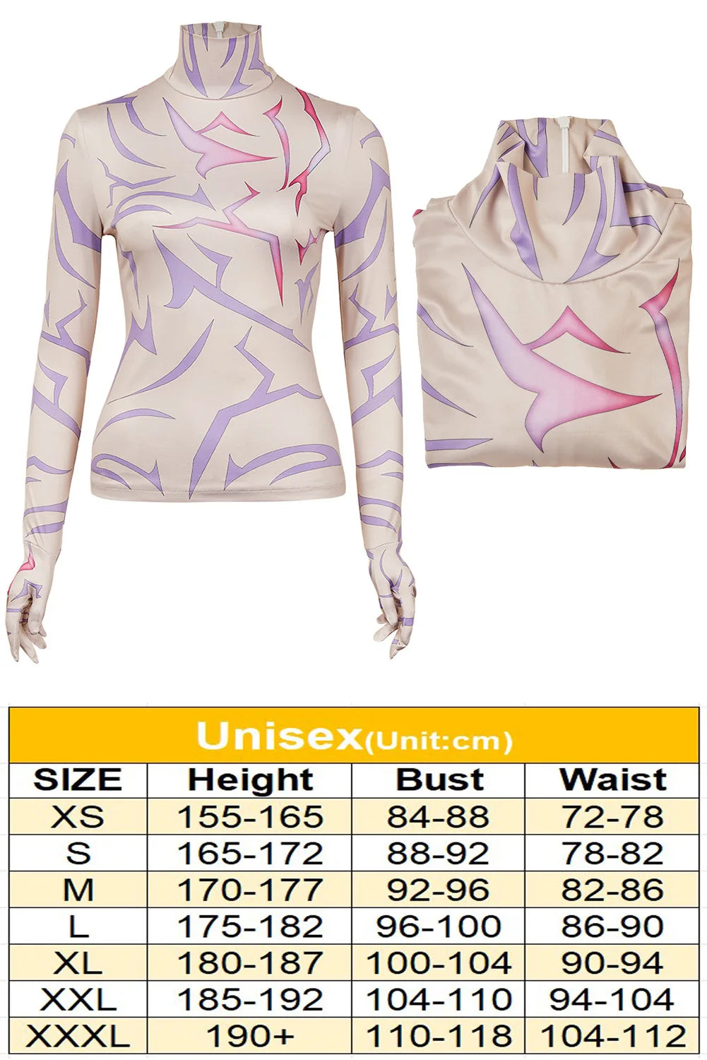 KPop Demon Hunters Rumi Jinu Cosplay Demon Patterns Fancy Dress Costume Child Adult