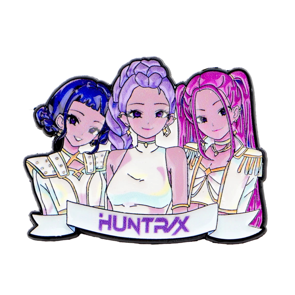 KPop Demon Hunters Enamel Pins K-POP Brooch Lapel Pin Badge Rumi Saja Boys Huntrix Gift Merch
