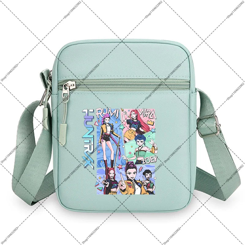 Kpop Demon Hunters Purse Crossbody Bags Shoulder Bag Huntrix Merch Gifts Hand Bag