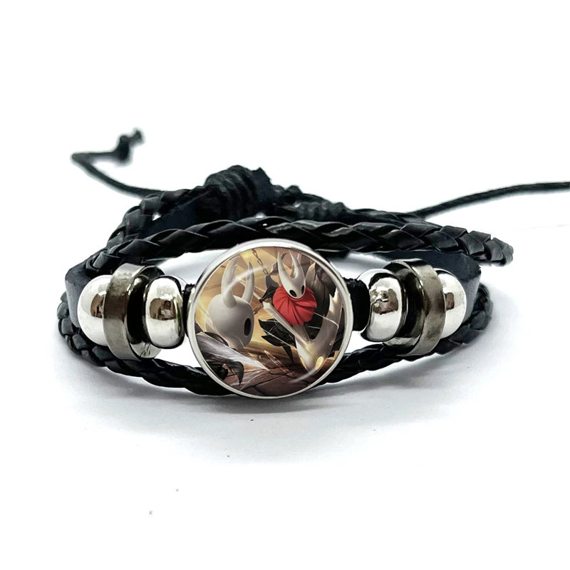 Hollow Knight Silksong Leather Bracelets Gamer Merch Gaming Jewellery Gifts Men