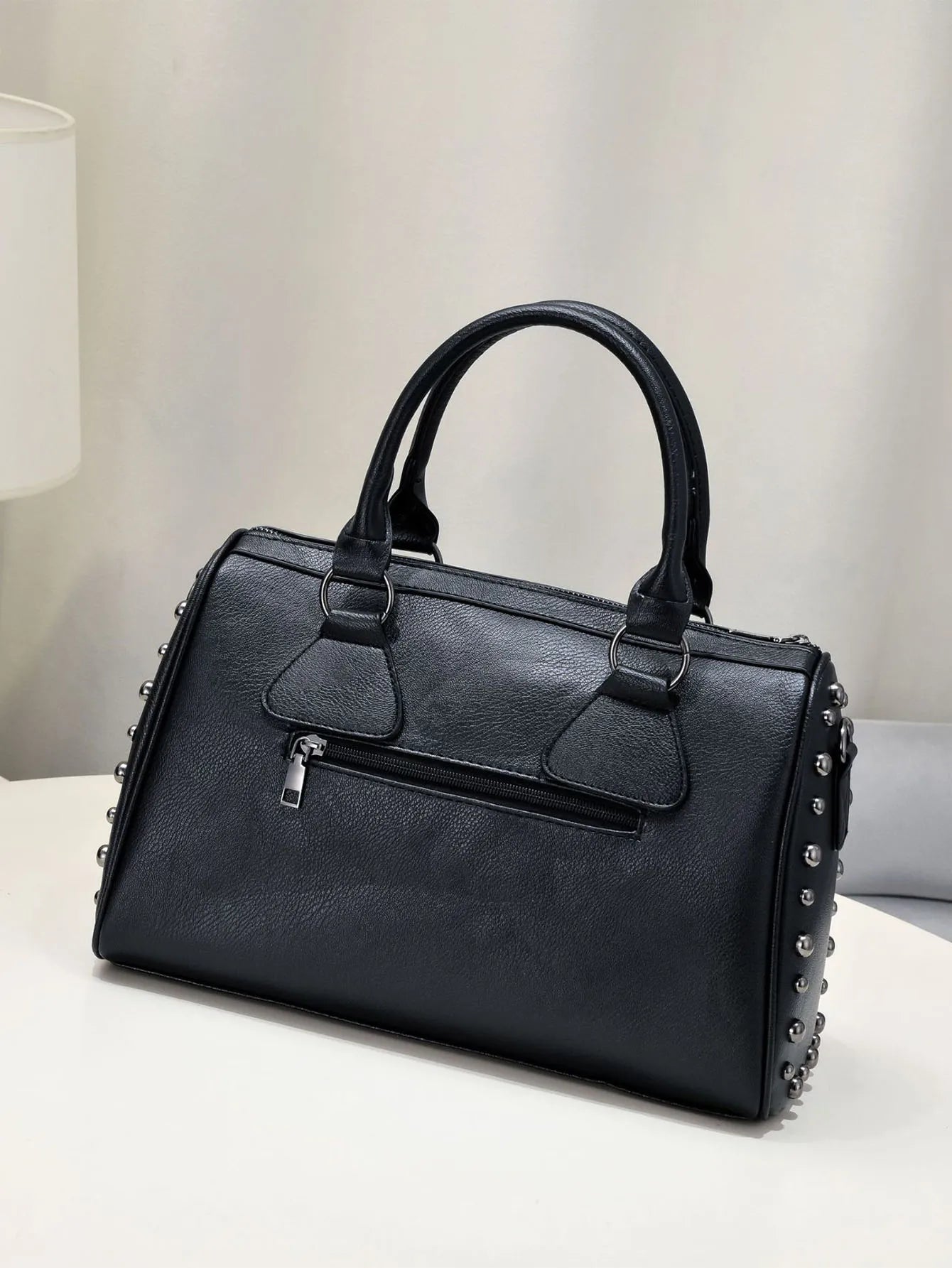 Large Gothic Skull Handbag Shoulder Bag Tote