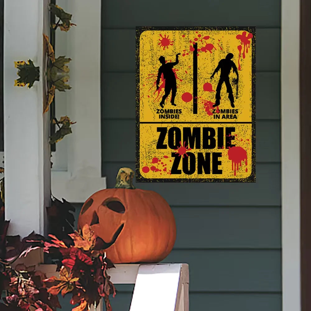 Halloween Horror Night Mural Stickers Wall Decoration