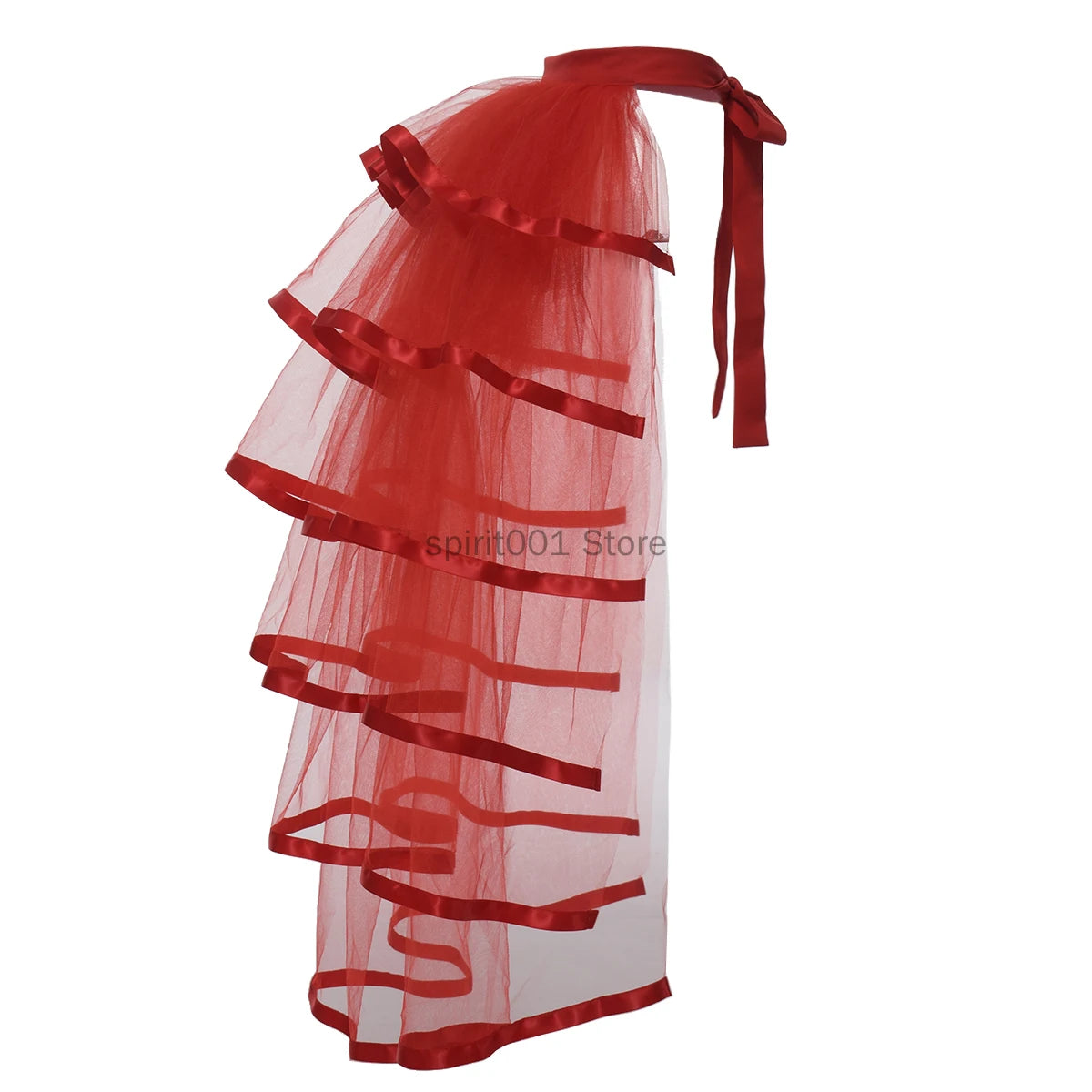 Sexy Ruffle Tutu Burlesque Steampunk Bustle Skirt Costume