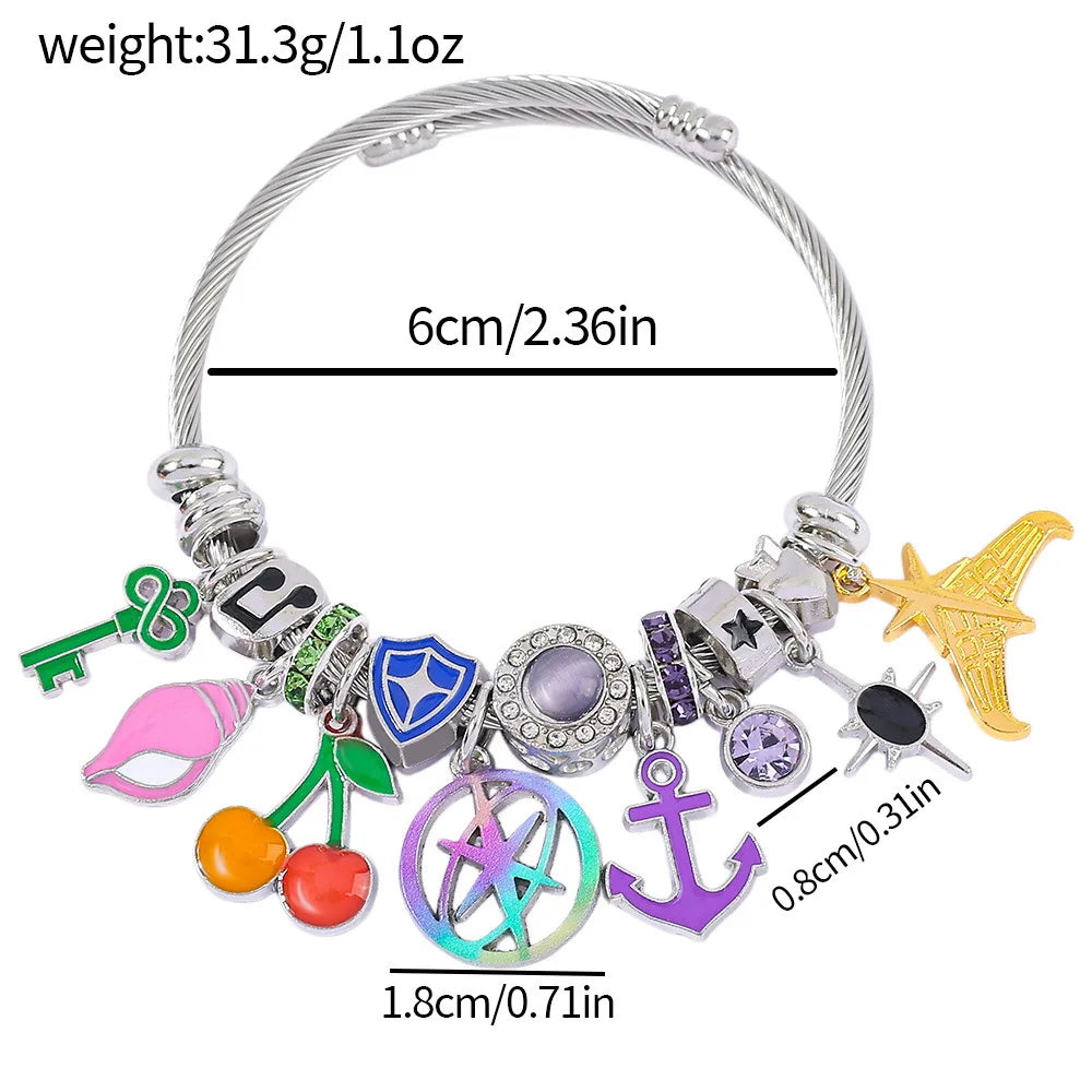 Katseye Kpop Girl Group Charm Bracelet Fashion Accessory Jewellery Megan Sophia