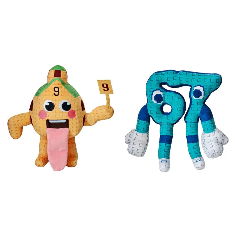 Steal A Brainrot Game Plush Funny No. 9 No. 67 Plush 6 7 Roblox Gamer Gift Merch Toy