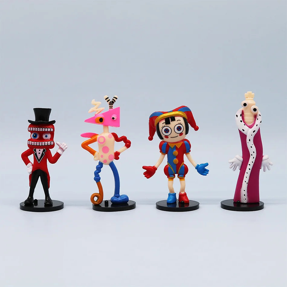 The Amazing Digital Circus Figures Pomni Jax Ragatha Model Toy Glitch Productions Doll