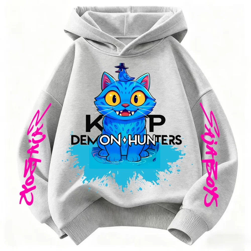 Derpy Tiger KPop Demon Hunters Hooded Sweatshirt K-pop Hoodie clothes jumper