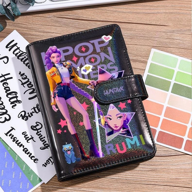 KPop Demon Hunters Rumi Mira Zoey Notebook Diary Journal Huntrix Gifts Merch
